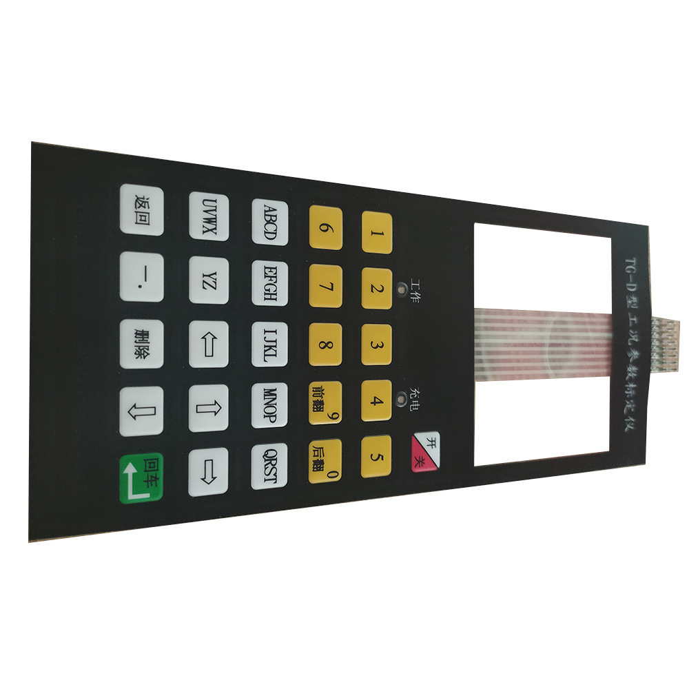 Customized 4x4 keypad matrix 16 key membrane switch for arduino