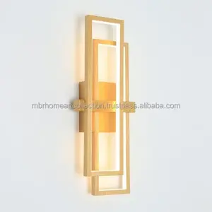 Factory modern wall lights interior lamp brass Aluminum LED Flush  hotel home bedside wall lights cheap industrial Wall sconce