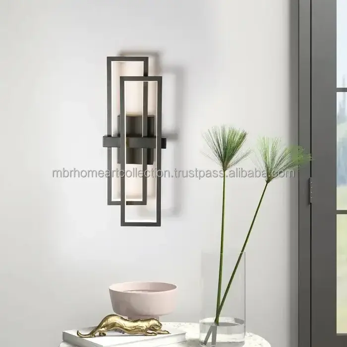 Factory modern wall lights interior lamp brass Aluminum LED Flush  hotel home bedside wall lights cheap industrial Wall sconce