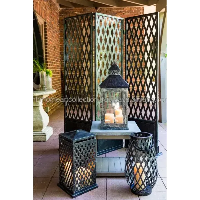 Beautiful Decorative Handmade Garden Lantern House Decoration Iron Metal Candle Lantern For Home Garden and Outdoor Decoration