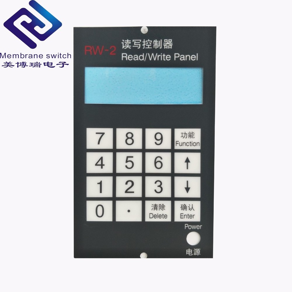 Printing Membrane Keypad Front Panel Lexan Polycarbonate Graphic Overlay