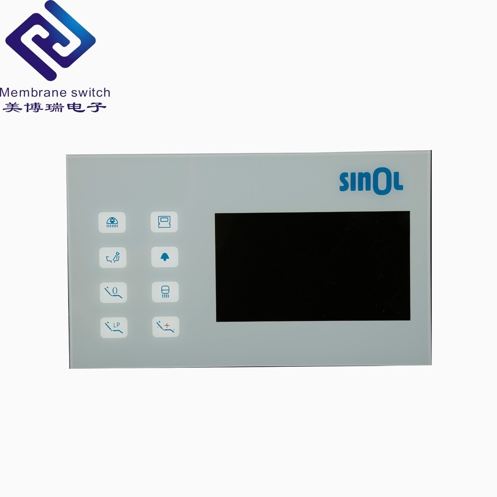 Printing Membrane Keypad Front Panel Lexan Polycarbonate Graphic Overlay