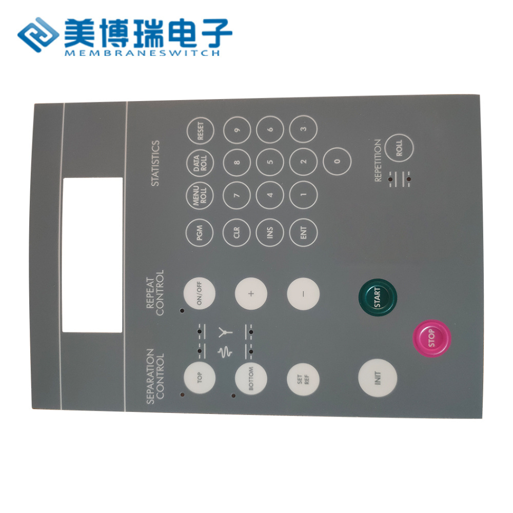 Wholesale LCD membrane switch keypad panel