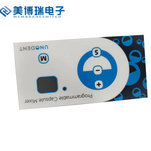 Factory direct custom Control Panel membrane Switch Stickers