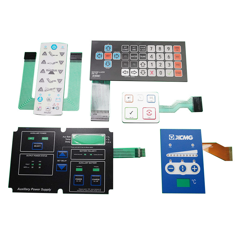 Wholesale LCD membrane switch keypad panel