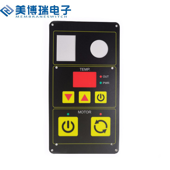 Factory direct custom Control Panel membrane Switch Stickers