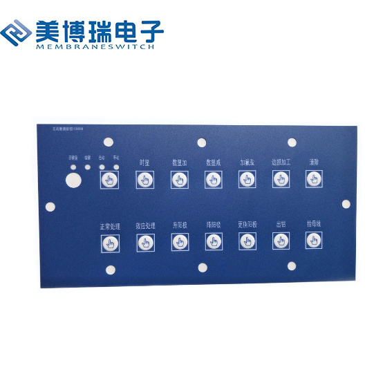 Factory direct custom Control Panel membrane Switch Stickers