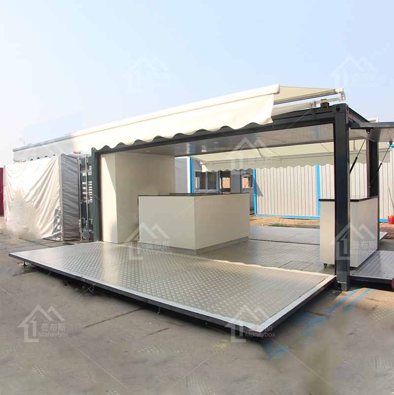 The Moneybox cheap prefab mobile pop up coffee shop container