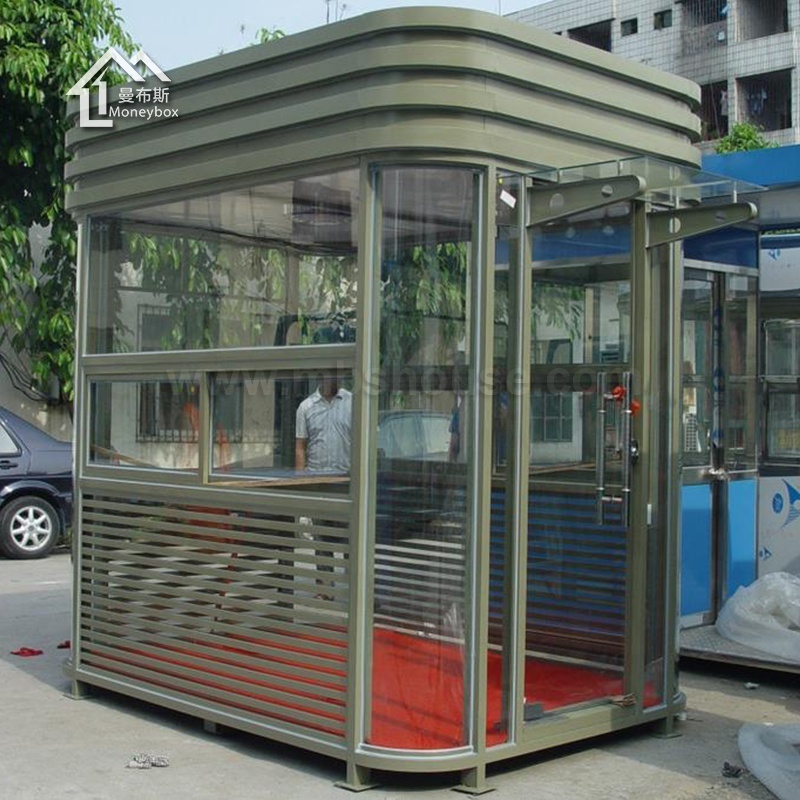 Good Quality outdoor sandwich panel ticket kiosk booth