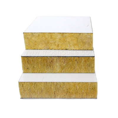 Glass wool Rock wool Insulation Sandwich Panel partition wall panel