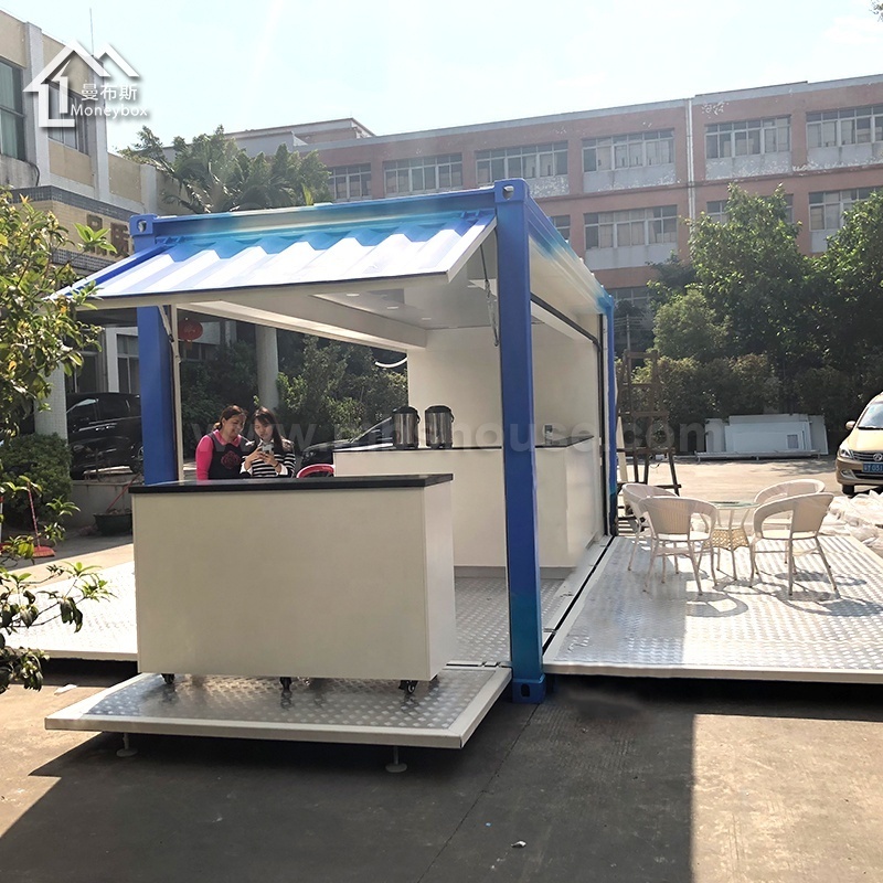 The Moneybox cheap prefab mobile pop up coffee shop container