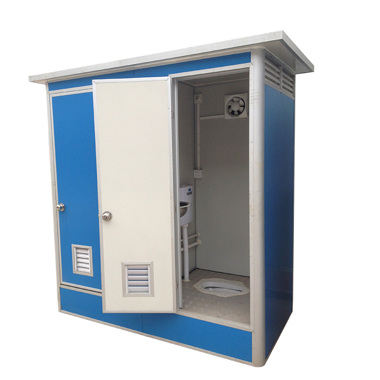 Cheap and easy assembilng Movable Prefab modular portable toilets mobile EPS bathroom