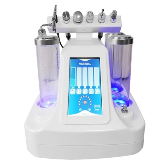 Hot sale small bubble water injector skin rejuvenation oxygen Jet Aqua facial h2o2 therapy cleansing machines for beauty