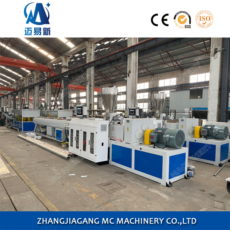 50mm-200mm PVC Pipe Production Extruder Making Machine Line