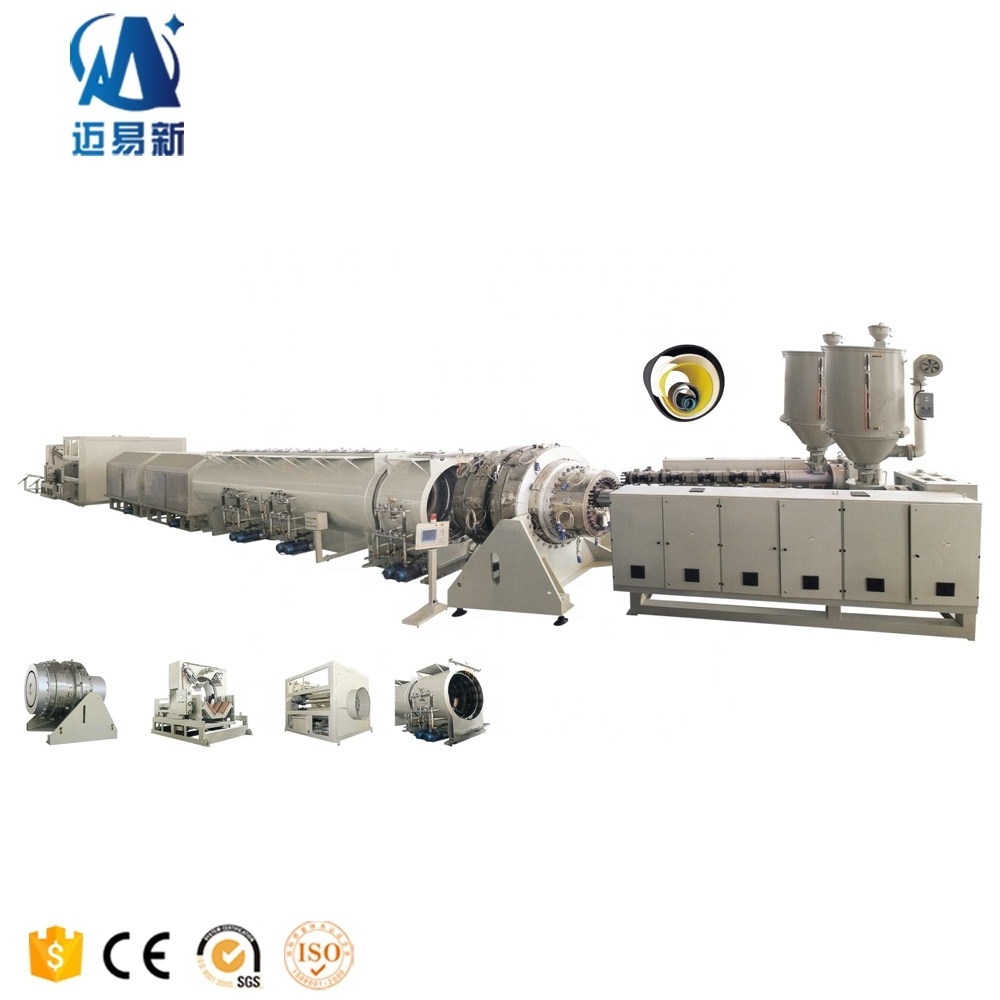 200mm-400mm big diameter HDPE water Pipe Extruder Making Machine