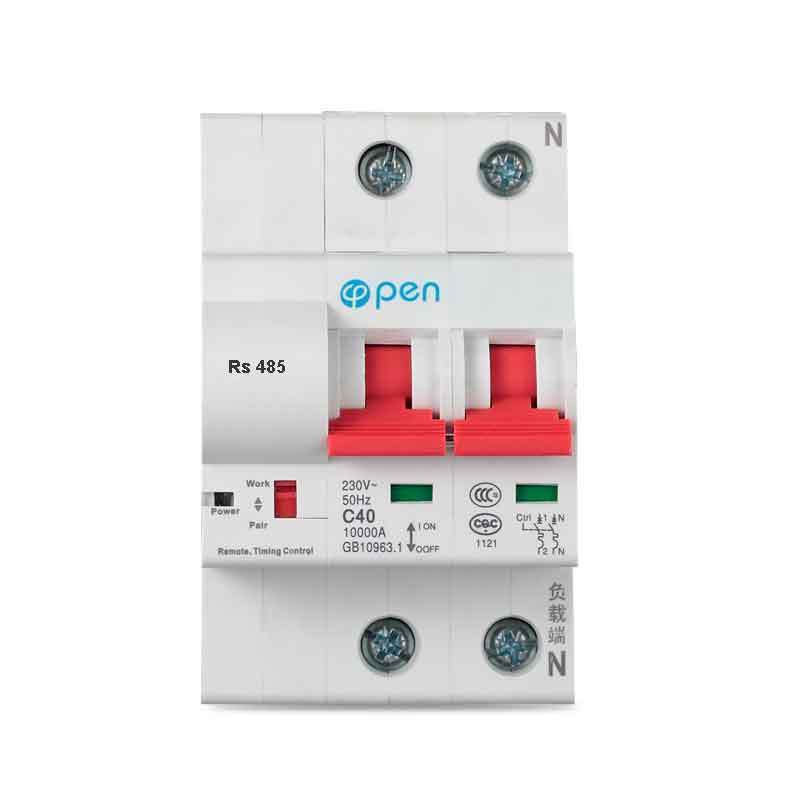 Remote control Rs485  mcb Circuit Breaker /Smart Switch/ Intelligent Automatic Recloser overload short circuit protection