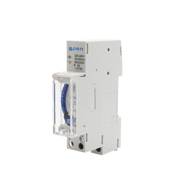 Open Electric SUL180A 110v 220V DC AC daily weekly mechanical time relay module din rail  timer switch