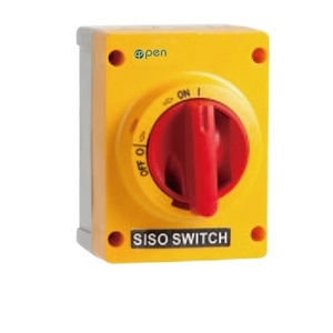 Open Electric  DC Solar IP66 Waterproof Isolator Switches PV Disconnect Switch