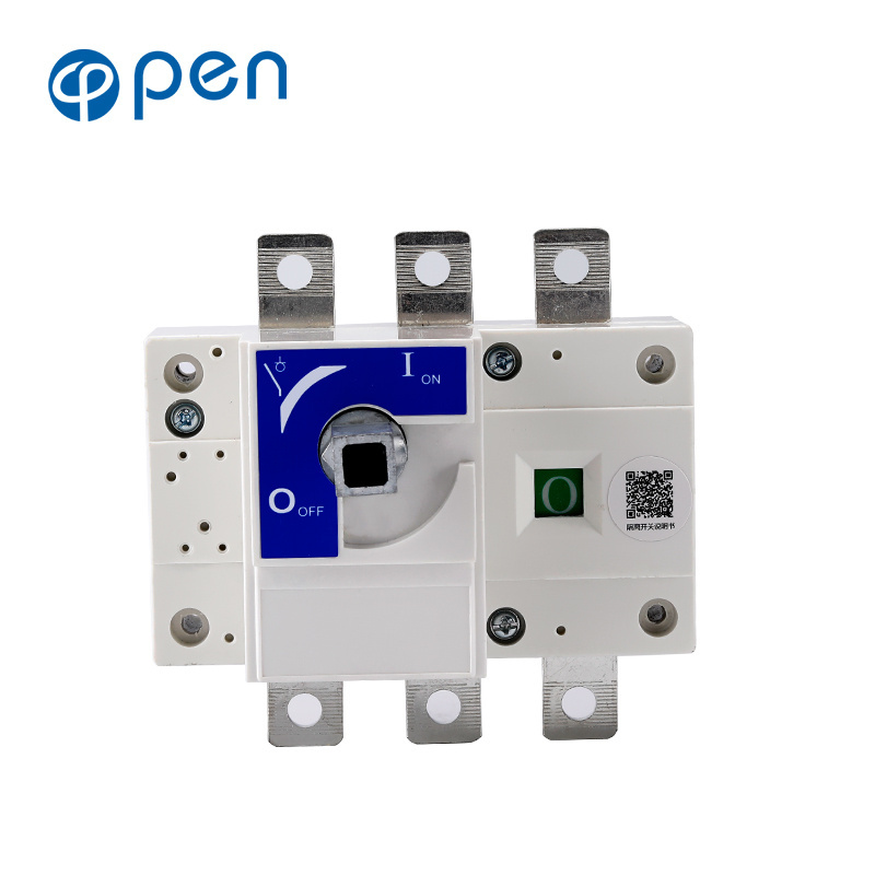 Open Isolator   Load Break Switch 125a 160a 200a 250a 315a 400a Low Voltage Load Breaker Switch Manual for Generator Transfer