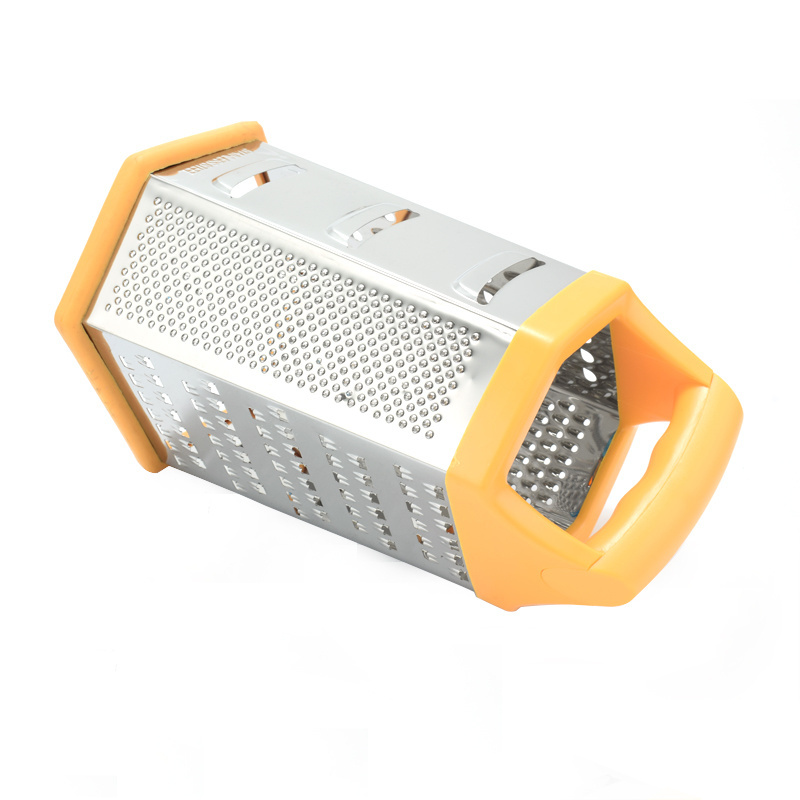 Popular wholesale Multifunctional Stainless Steel Vegetable Grater Hand Manul Cheese Grater Good for Ginger Fruit