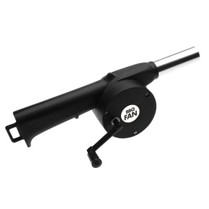 Hand Crank BBQ Fan Portable Barbecue Air Blower with Manual Handle  for Outdoor Charcoal Grilling Camping Hiking Picnic