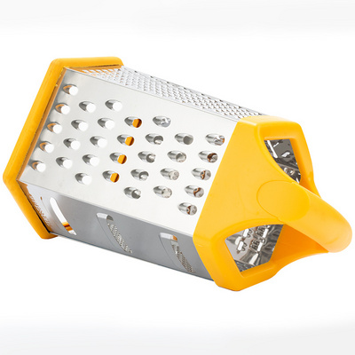 Popular wholesale Multifunctional Stainless Steel Vegetable Grater Hand Manul Cheese Grater Good for Ginger Fruit