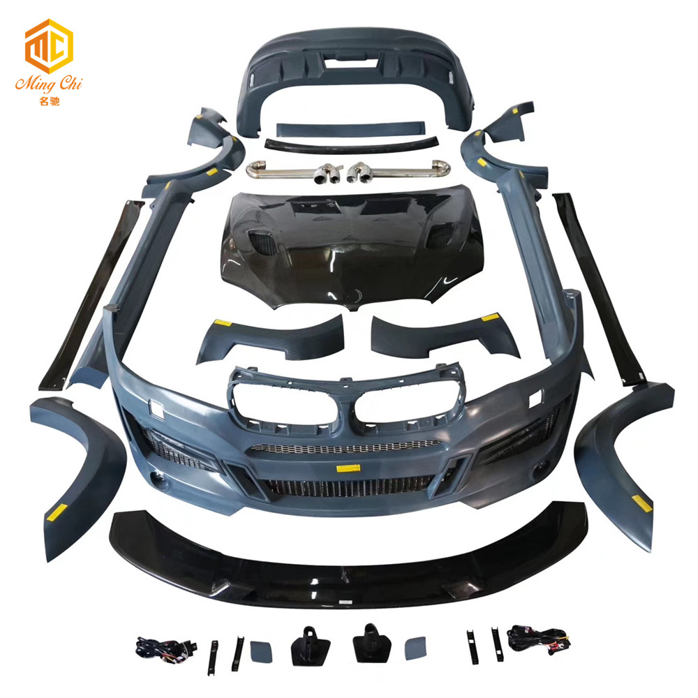 X6 wide body kit LM car bumper hood type is suitable for BMW X6 F16 X6M F86