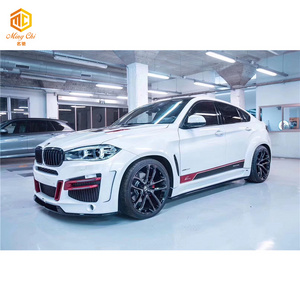 X6 wide body kit LM car bumper hood type is suitable for BMW X6 F16 X6M F86