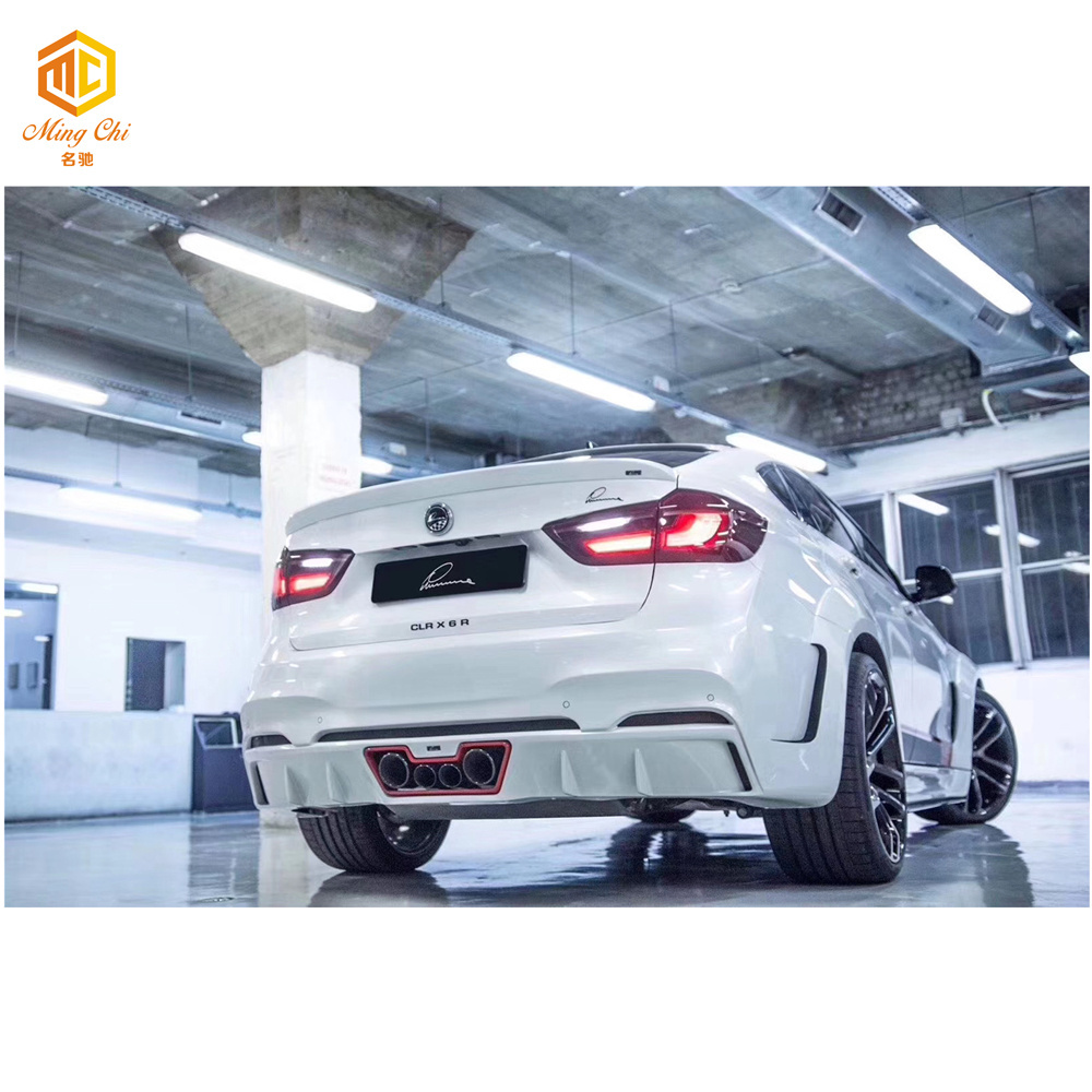 X6 wide body kit LM car bumper hood type is suitable for BMW X6 F16 X6M F86