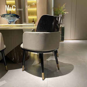 Nordic leather Hotel Restaurant dining chair modern luxury restaurant dining chair restaurant furniture