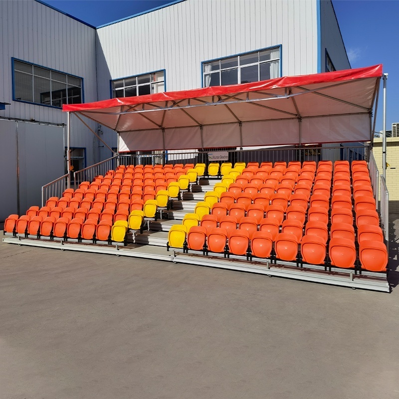 Outdoor Grandstand Foldable Bleacher Grandstand Mobile Match Football Stadium Seats