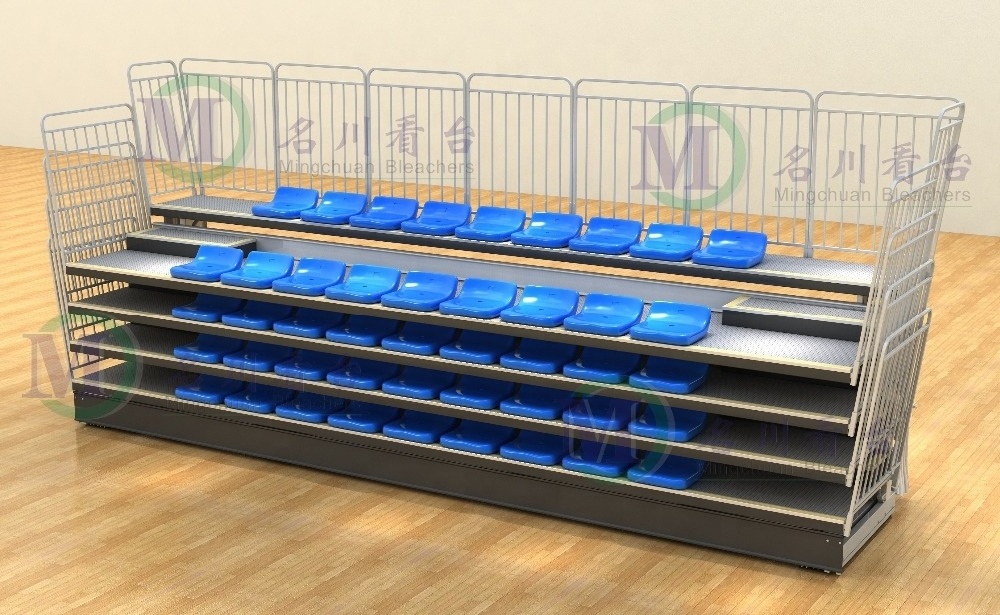 Football Stadium Bleachers Chairs Indoor Gym Bleacher Metal Structure Bleachers Seating Tribunes