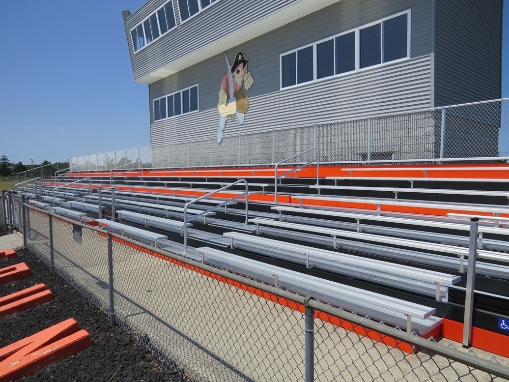 Customized Football Sport Bleachers Used Aluminum Bleachers Grandstand Seating For Sale