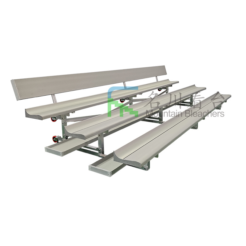 Used aluminum grandstand  modular grandstand movable bleachers for football field