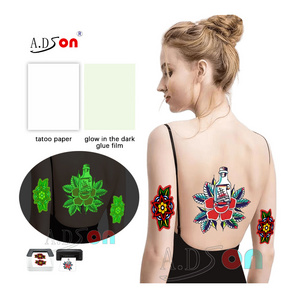 Inkjet Sticker Paper Glow In The Dark Printable Temporary Tattoo Paper For Inkjet Printer