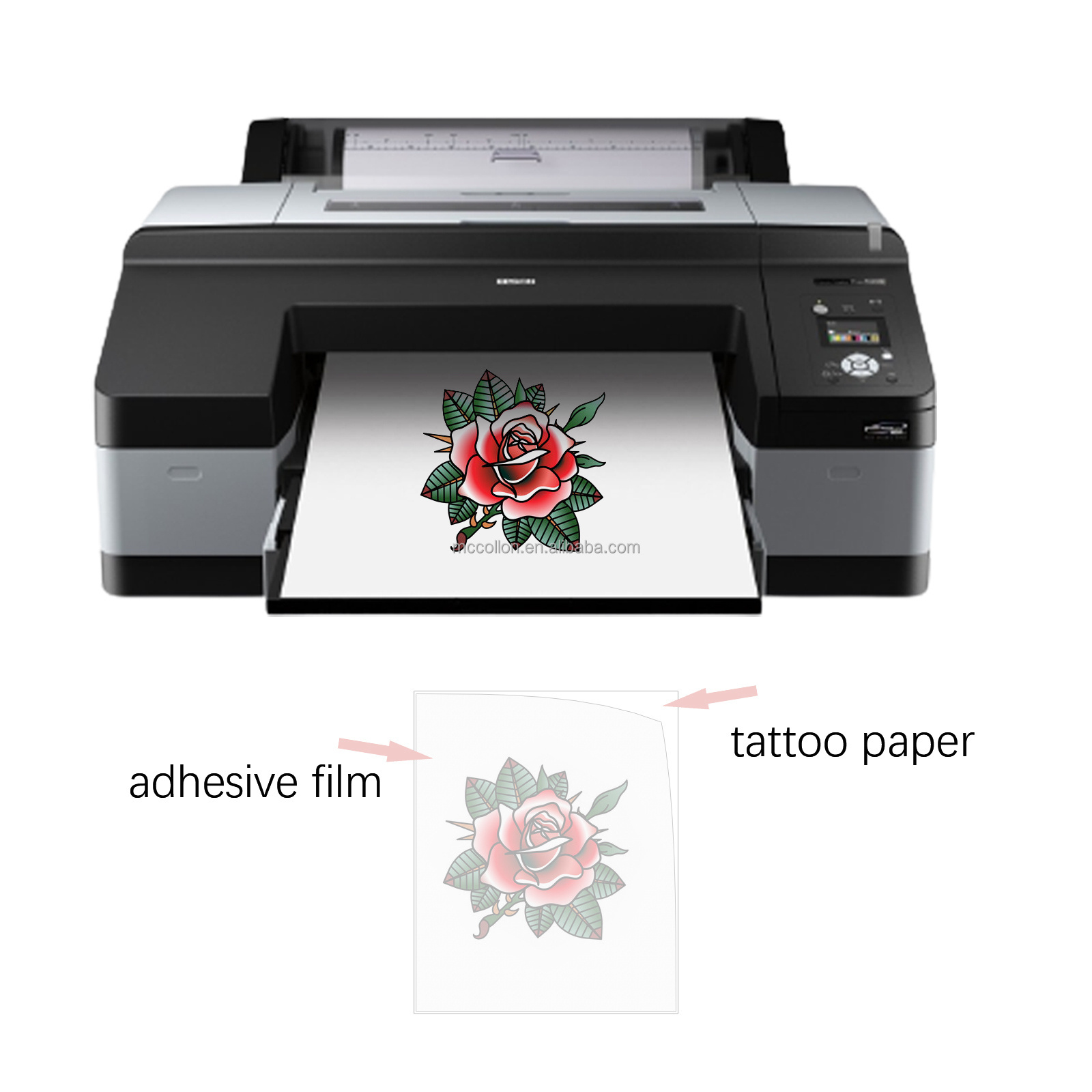 Inkjet Sticker Paper Glow In The Dark Printable Temporary Tattoo Paper For Inkjet Printer