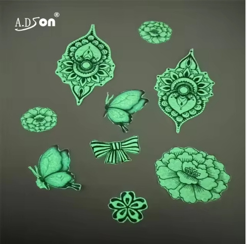 Lots peiople enjoy of A4 A3 GLOW IN THE DARK printable laser temporary tattoo paper set water transfer type for body art