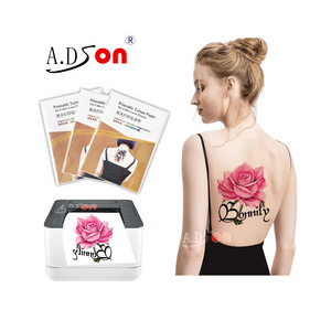 Create Your Own Design Inkjet Laser Printer Temporary Tattoo Paper for World Cup Soccer Sport Flags