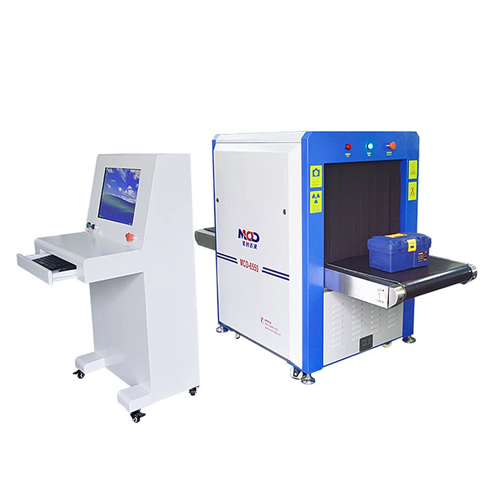 Airport Metal Detector Cargo Security Detector X-ray Scanner Machine Equipment X Ray Baggage Scanner Luggage Scanner 1.0kw(max)