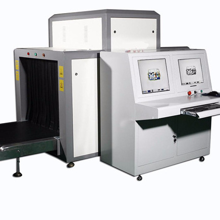 Large Sizes X Ray Baggage Scanner/cargo Inspection Ray Machine, R-ray Luggage Scanner MCD-10080 34mm Metal Line <0.1ugy/h 0.2m/s