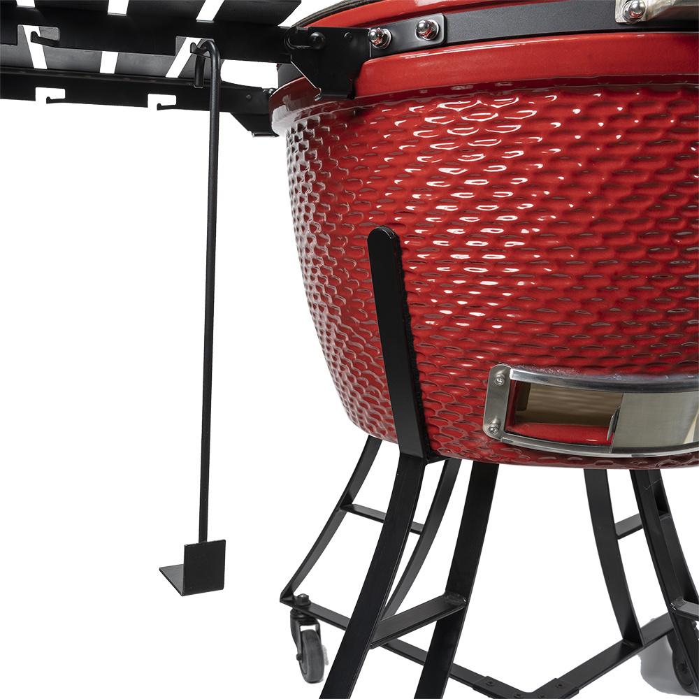 MCD Kamado grill charcoal smoker L size ash cleaner BBQ Accessories cast iron ash tool