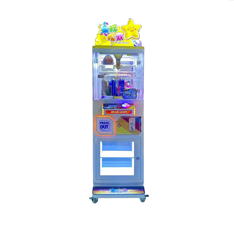 Gifts Vending Lucky Star Crazy Toy Game Clip Machines Prize Cutting Automatic Gift Game Machine