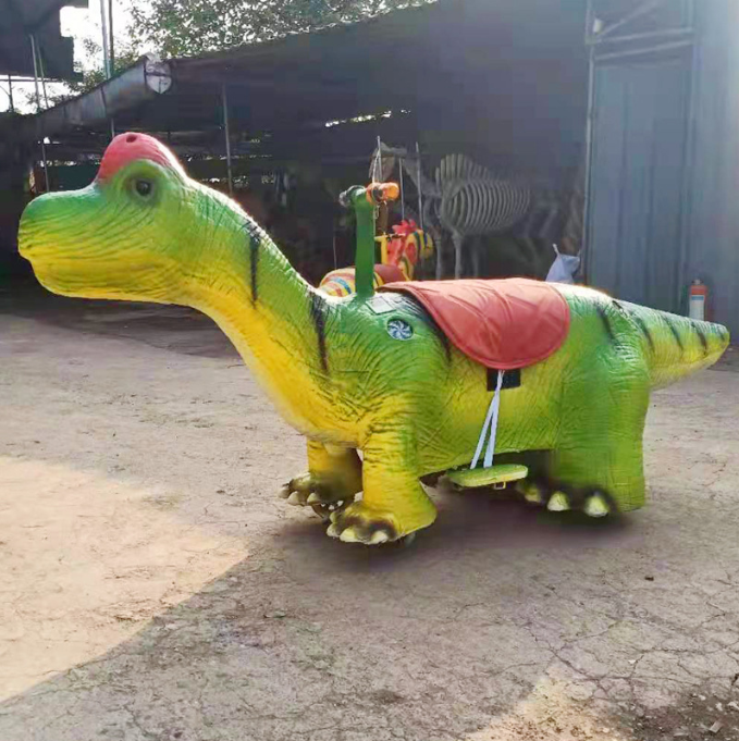 2024  factory custom  animal ride kids carousel Kids Amusement Animatronic Dragon Rides For Sale