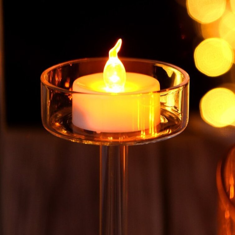 clear long stemmed candle holder glass tealight candle holders candelabra centerpiece for weddings