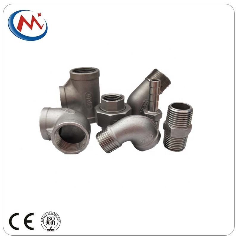 Casting Class150 plumbing fitting Stainless Steel 304 316 NPT BSP male and female Threaded plumbing Pipe Fittings