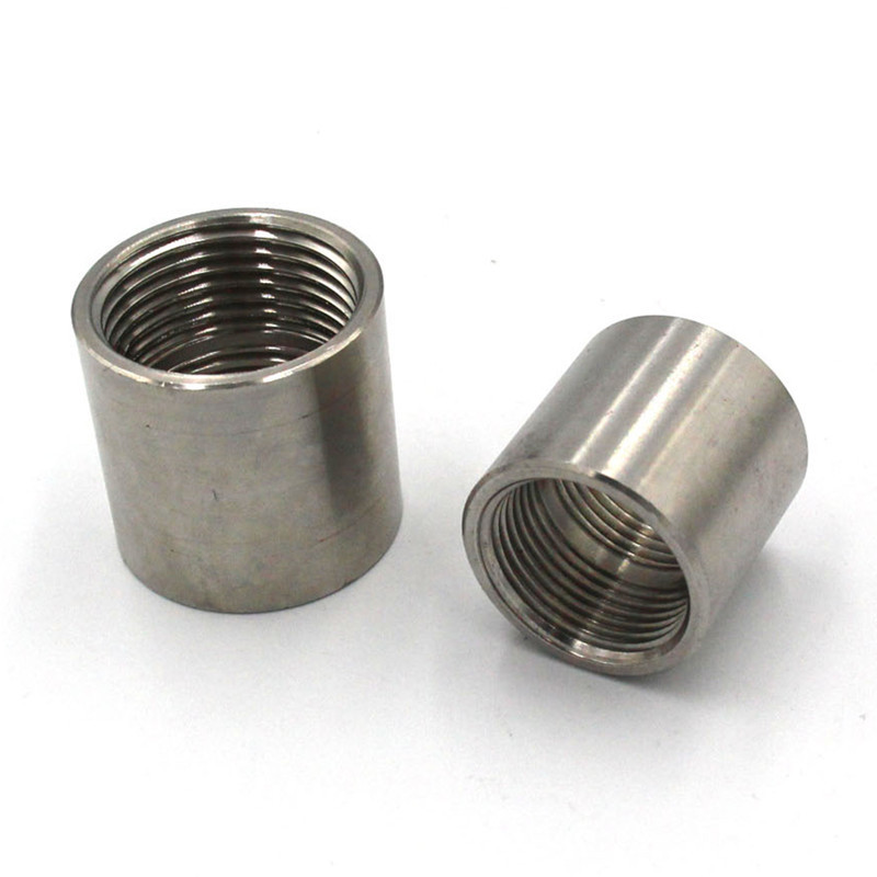 Stainless Steel NPT BSPT Threaded Full Coupling Pipe Fittings