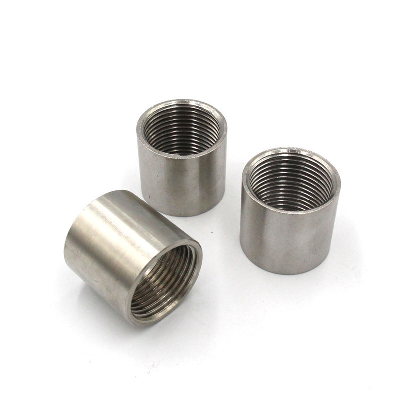 Stainless Steel NPT BSPT Threaded Full Coupling Pipe Fittings