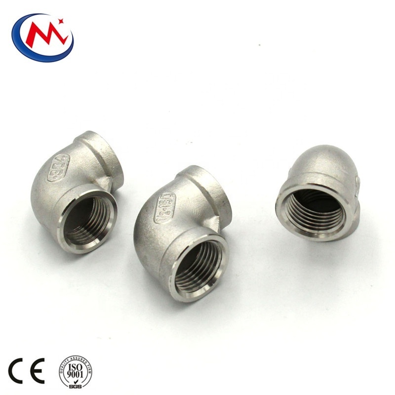 manufacture international standard 304/316 stainless steel casting elbow