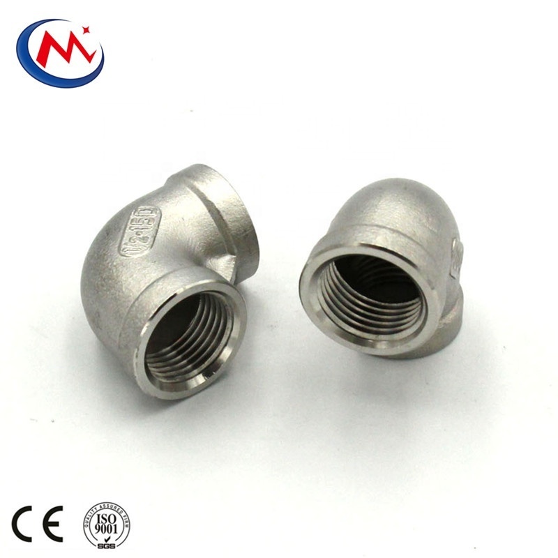 manufacture international standard 304/316 stainless steel casting elbow