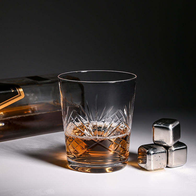 Manufacturer Customized lead free drinking Whisky glass cup